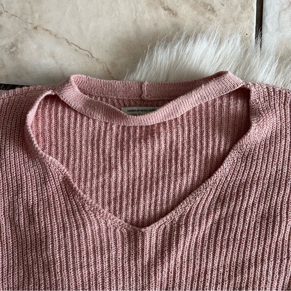 AE Faux Choker Sweater - Picture 3 of 6